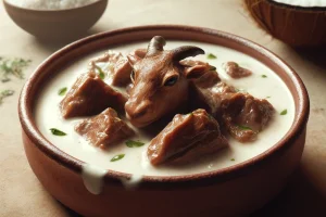 Receta del Chivo al coco