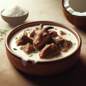 Chivo al coco